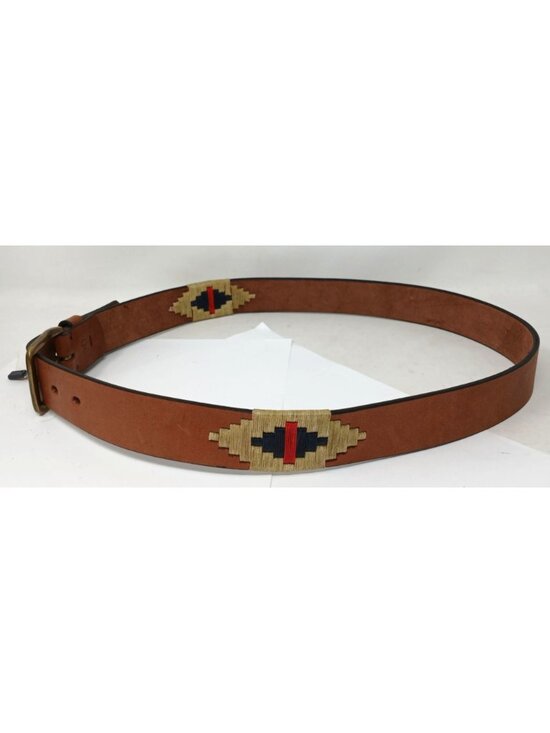Gaucho Brown Leather Belt 90 35\